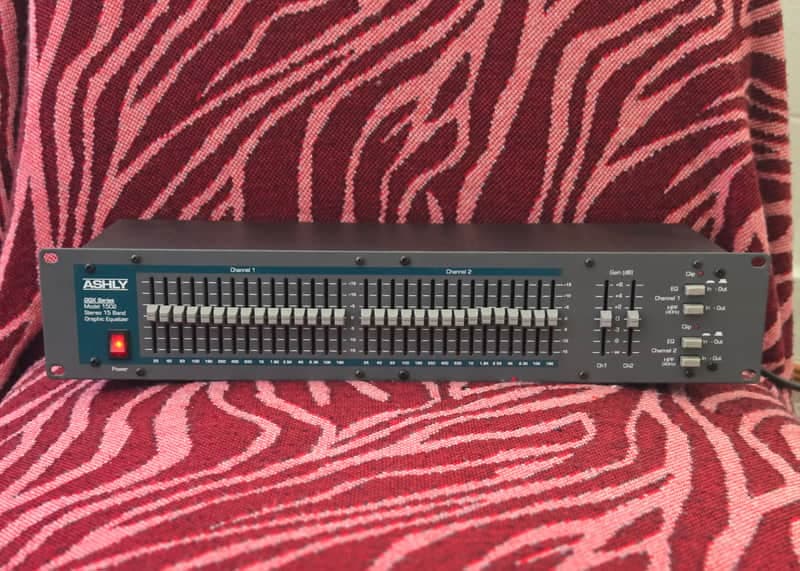 Ashly GQX-1502 Stereo 15 Band Graphic EQ