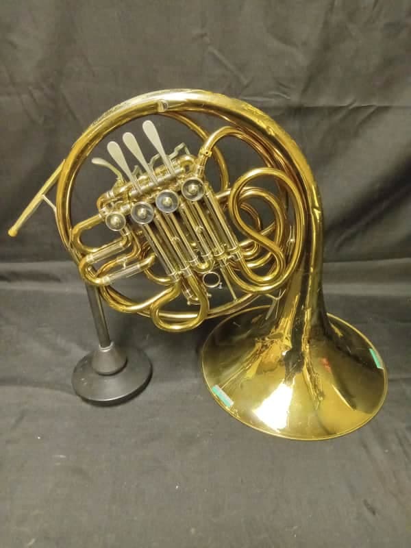 C.G. Conn Double French Horn serial GA640048 1977 - Lacquer