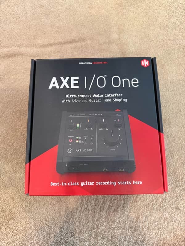 IK Multimedia AXE I/O USB Audio Interface
