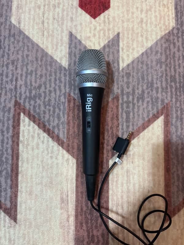 IK Multimedia iRig Mic Handheld Condenser for iOS 2011 - Present - Black
