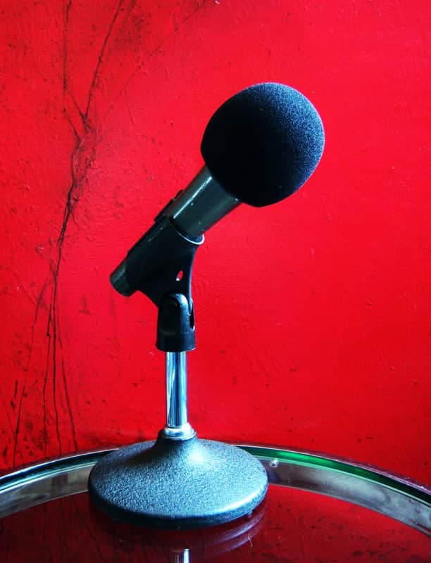 Vintage 1980's Realistic Highball / Shure SM58 Handheld Cardioid Dynamic Microphone Low Z w accessories # 4