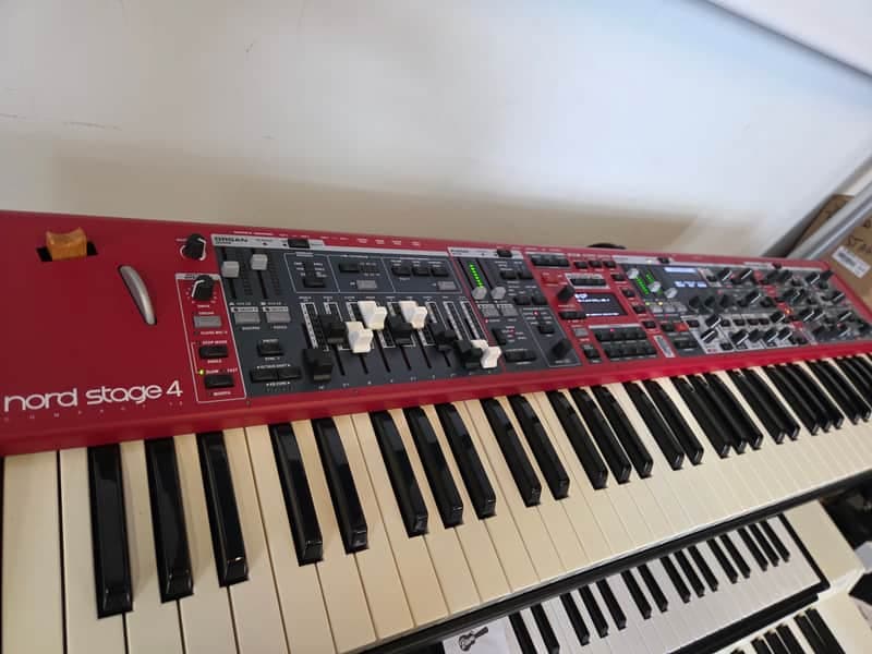 Nord Stage 4 SW73 Compact 73-Key Semi-Weighted Digital Piano 2023 - Present - Red