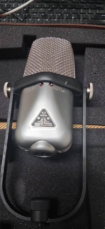 Equation Audio F.20 SE Microphone with pop screen 2012 - Brushed Stainless Steel