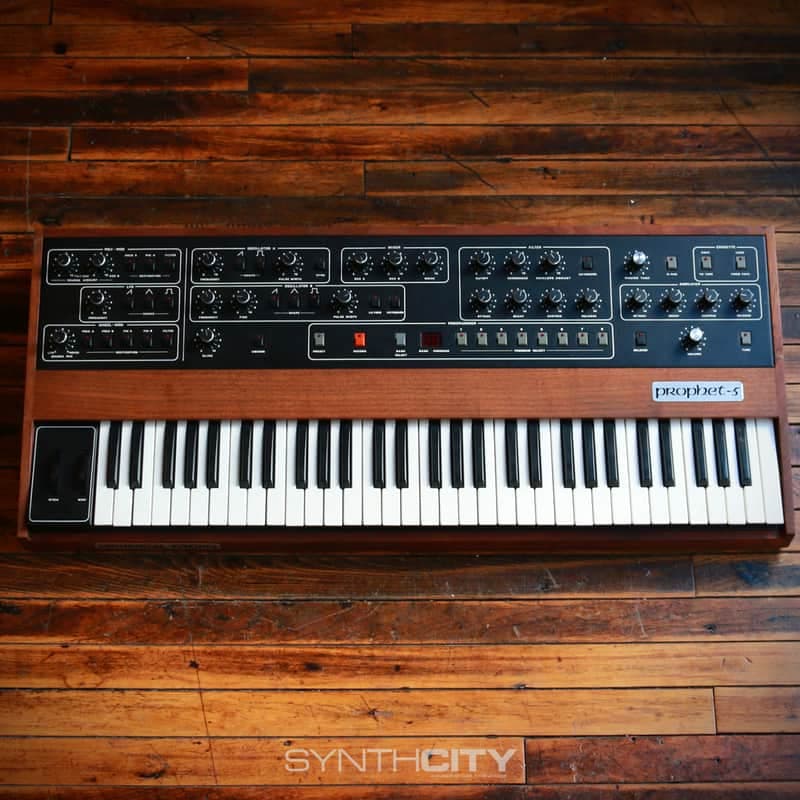 Sequential Prophet 5 Rev 3.2 61-Key 5-Voice Polyphonic Synthesizer (Serial no. 5418)