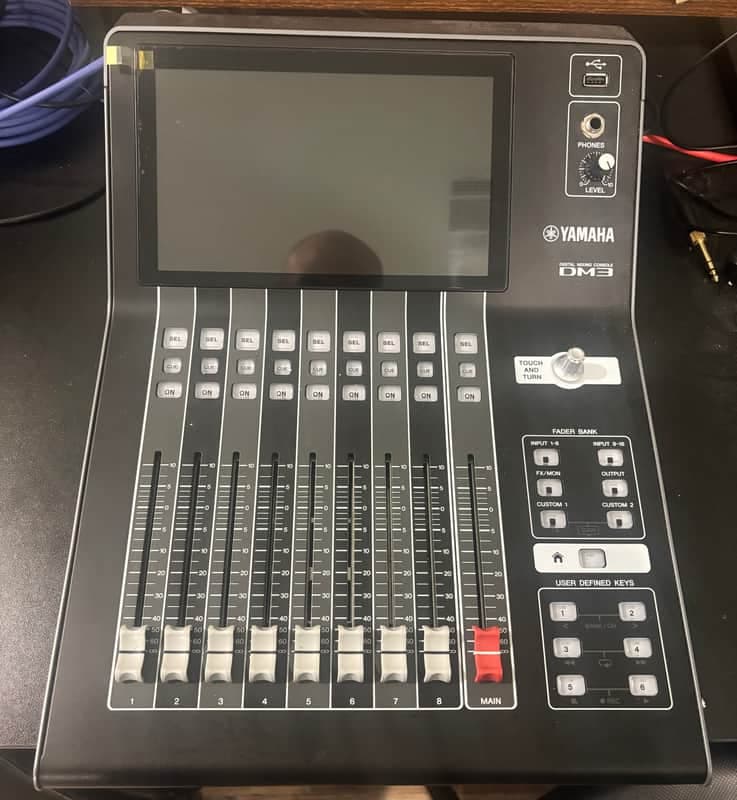 Yamaha DM3-D 22-Channel Digital Mixer 2023 - Present - Black