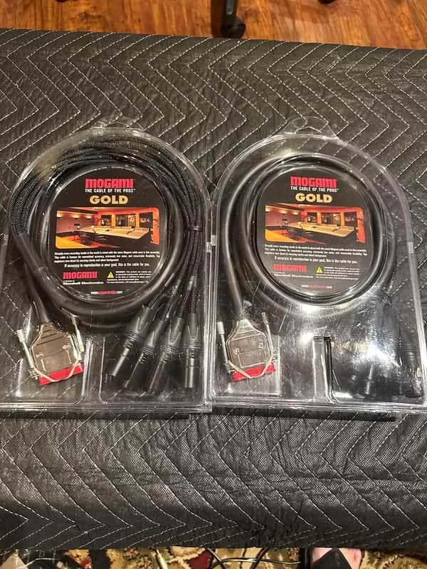 Mogomi Gold DB25 Xlr Gold DB25 10’ Xlr 2023 - Black