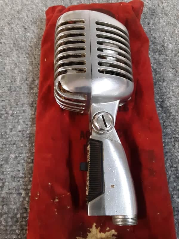 Shure Vintage 50's/60's 55SW Unidyne Dynamic Microphone - Metal