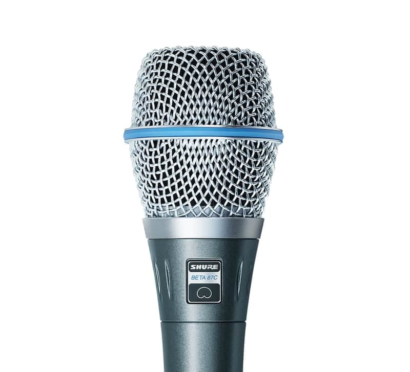 Shure BETA87C Cardioid Condenser Microphone for Handheld Vocal (open box)