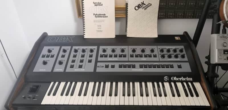 Oberheim OB-X original vintage 8-Voice 1979 midi