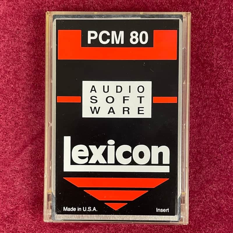 Lexicon PCM 80 David Rosenthal Music FX Algorithm Card