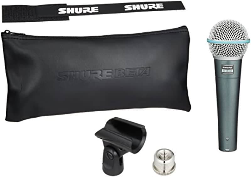 Shure BETA 58A Supercardioid Dynamic Microphone