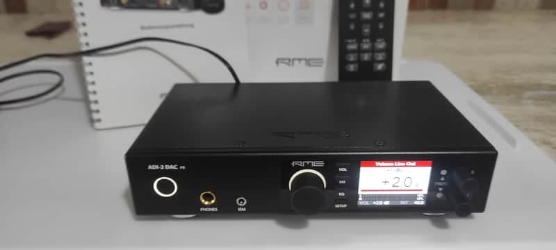 RME ADI-2 DAC FS D/A Converter 2023 - Black