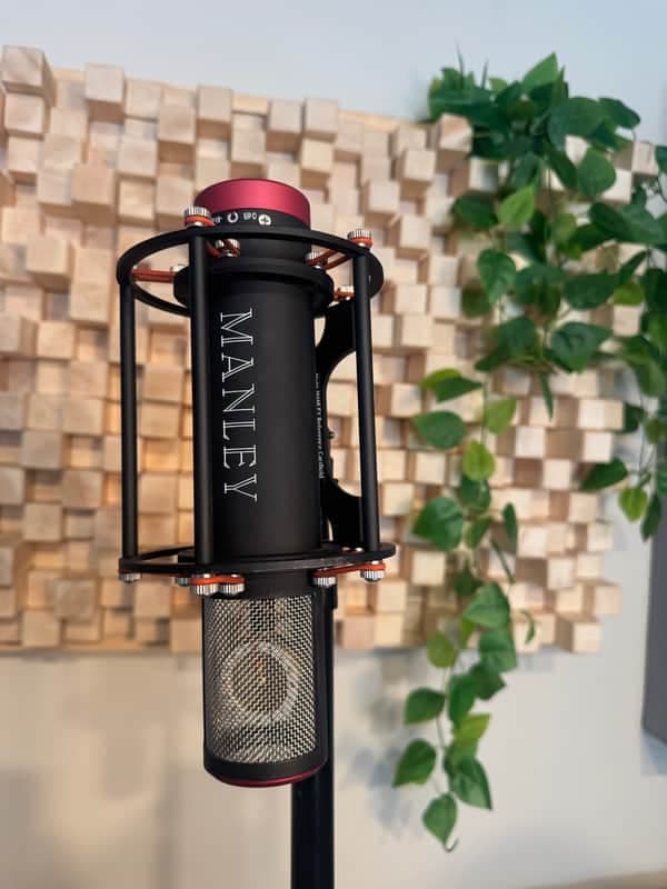 Manley Labs Reference Cardioid Large Diaphragm Tube Condenser Microphone 2010s - Black
