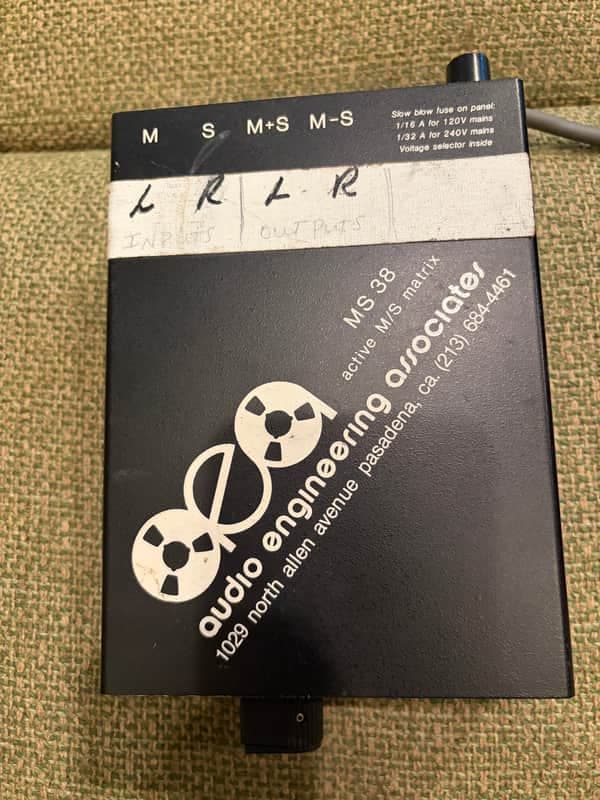 AEA MS 38 Active m/s matrix