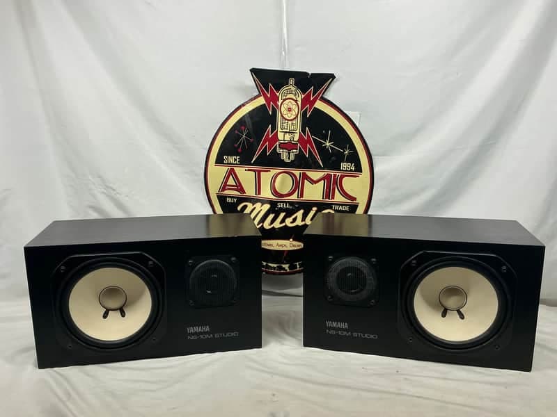 Yamaha NS-10M Studio (Pair) 1980s - Black