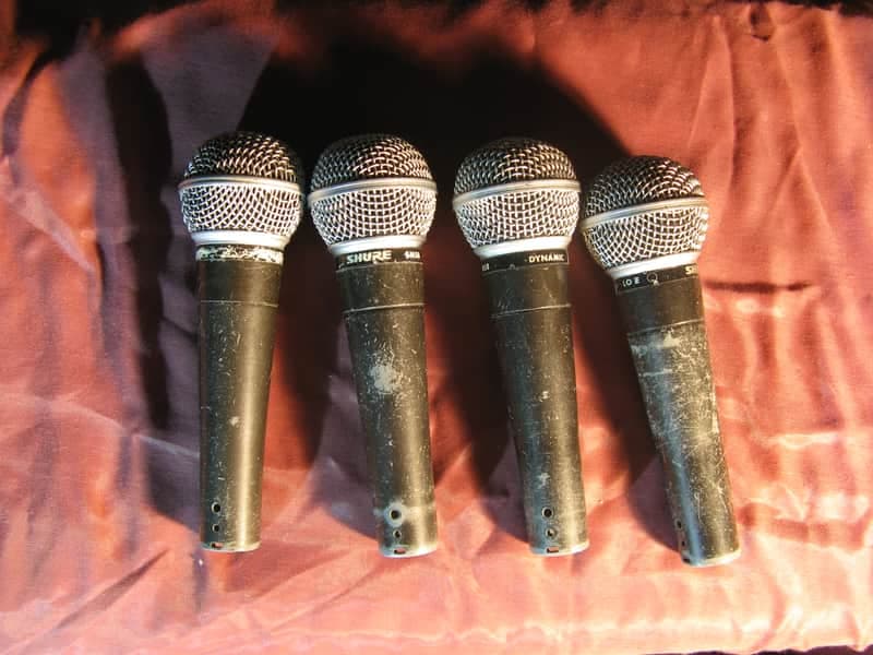 Vintage Shure SM58 1970's - black