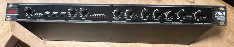 DBX 286A Pro Audio Microphone Mic Preamp Pre-Amp Processor