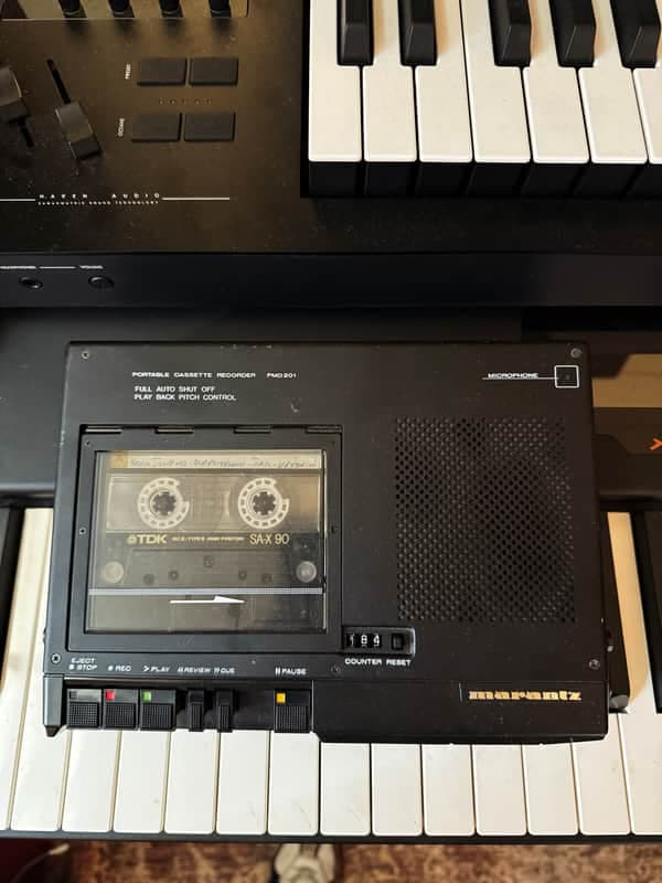 Marantz PMD-222 Varispeed Cassette Tape Field Recorder Works Great!