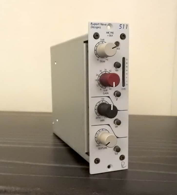 Rupert Neve Designs Portico 511 500-Series Mic Pre Module with Silk 2013 - Present - White
