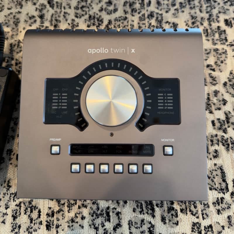 Universal Audio Apollo Twin X DUO Thunderbolt 3 Audio Interface 2019 - Present - Gray