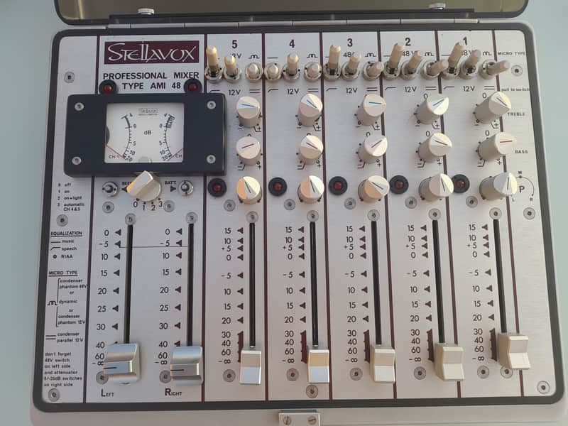 Stellavox AMI 48 studio mixer