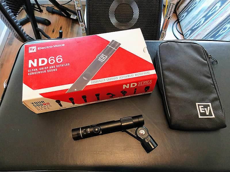 Electro-Voice ND66 Small-Diaphraghm Cardioid Condenser Microphone -Open-Box -Perfect -Demo