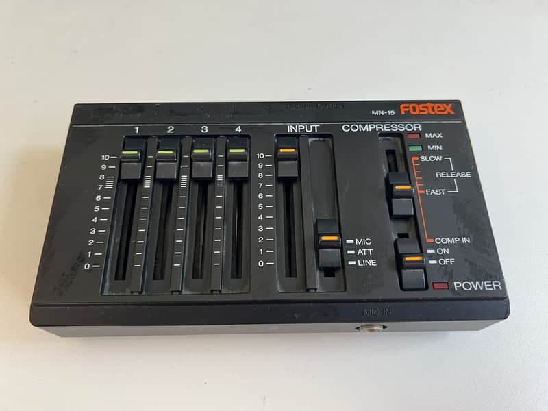 Fostex MN-15 mixer compressor