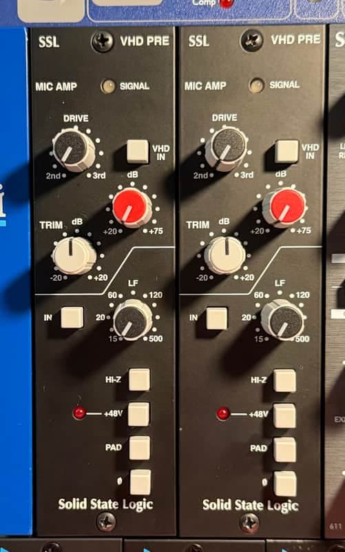 Solid State Logic VHD Pre 500-Series Microphone Preamp 2015 - 2020 - Black