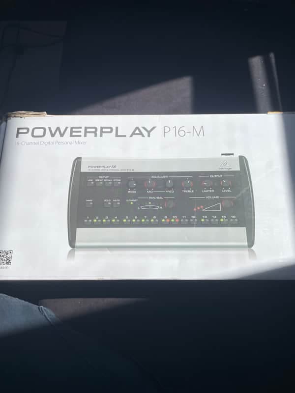 Behringer Powerplay P16-M 16-Channel Digital Personal Mixer 2011 - Present - Standard