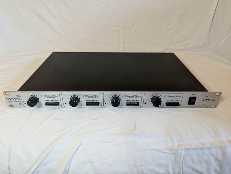 Sytek MPX-4Aii 4-Channel Mic Preamp, Burr-Brown on Ch 3-4