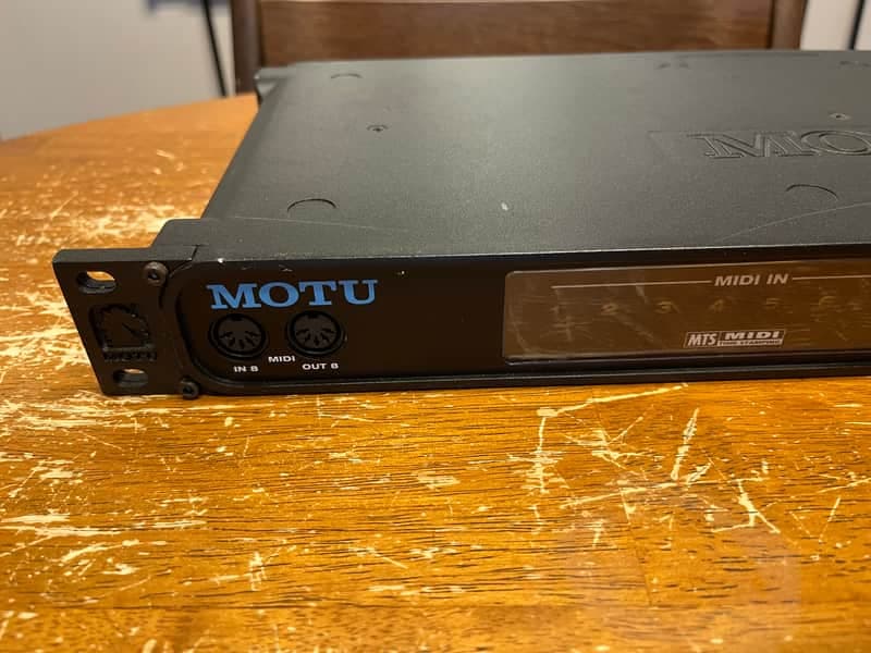 MOTU MIDI Express 128 USB MIDI Interface 2006 - Present - Black