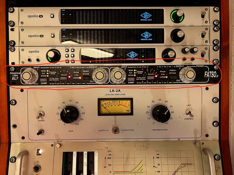 Empirical Labs EL7 Fatso Jr 2000s - Black