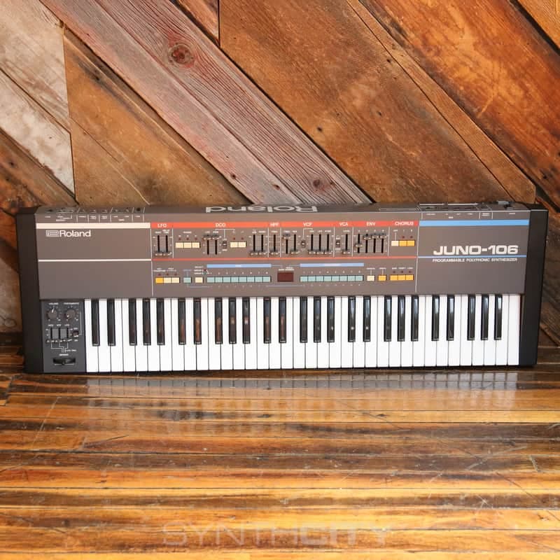 (Serviced) Roland Juno-106 61-Key Programmable Polyphonic Synthesizer