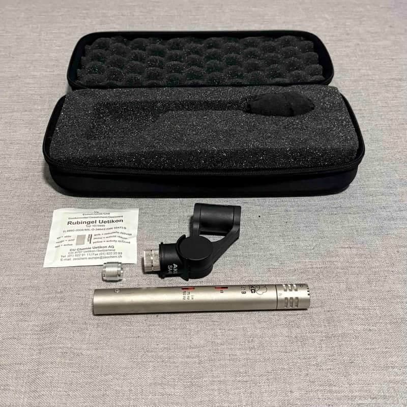 AKG C451B 2000s - Satin Nickel Plated - Mint condition