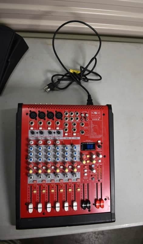 Galaxy Audio AXS-8 8-Channel Analog Audio Mixer Mid 2010s