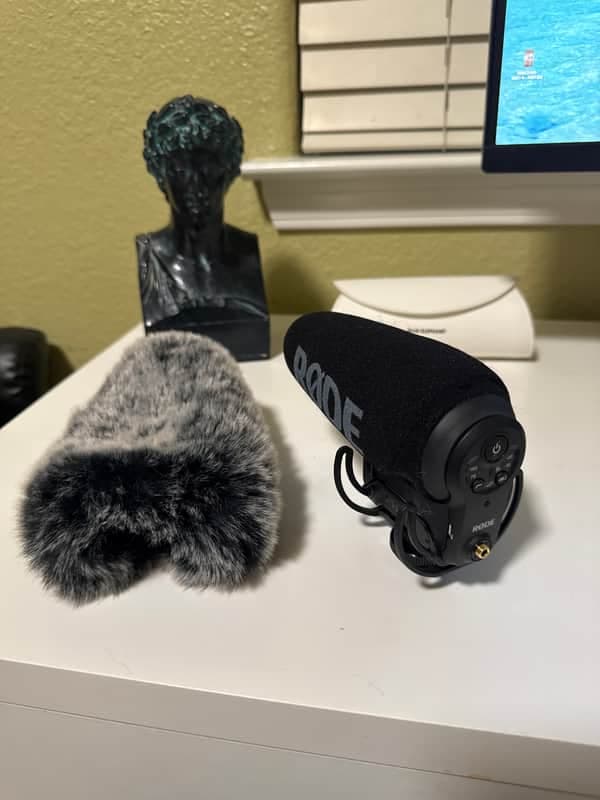 RODE VMP+ VideoMic Pro Plus Camera Mount Supercardioid Shotgun Microphone 2017 - Present - Black