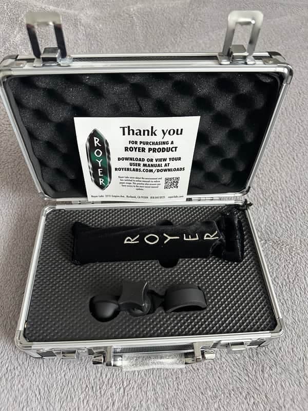 Royer R-10 Passive Ribbon Microphone 2010s - Nickel