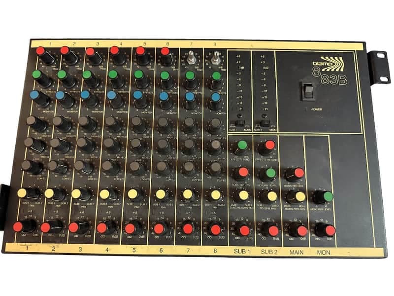 Biamp 883B Vintage 70s 8-Channel Mixer (Used, As-Is)