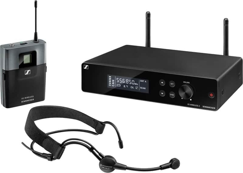 Sennheiser XSW 2-ME3-A Wireless 2 Headset Microphone System (A: 548 to 572 MHz) NEW
