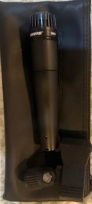 Shure SM57 Cardioid Dynamic Microphone 1984 - Present - Black