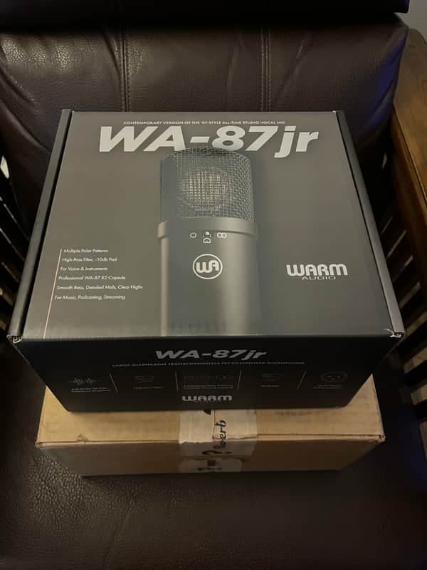 Warm Audio Microphone Mystery Sh!t Box - WA 87jr Brand New