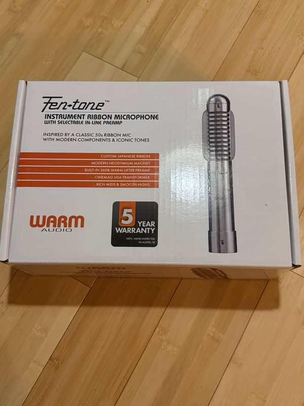 Warm Audio Fen-Tone Ribbon Microphone 2025 - Present - Nickel