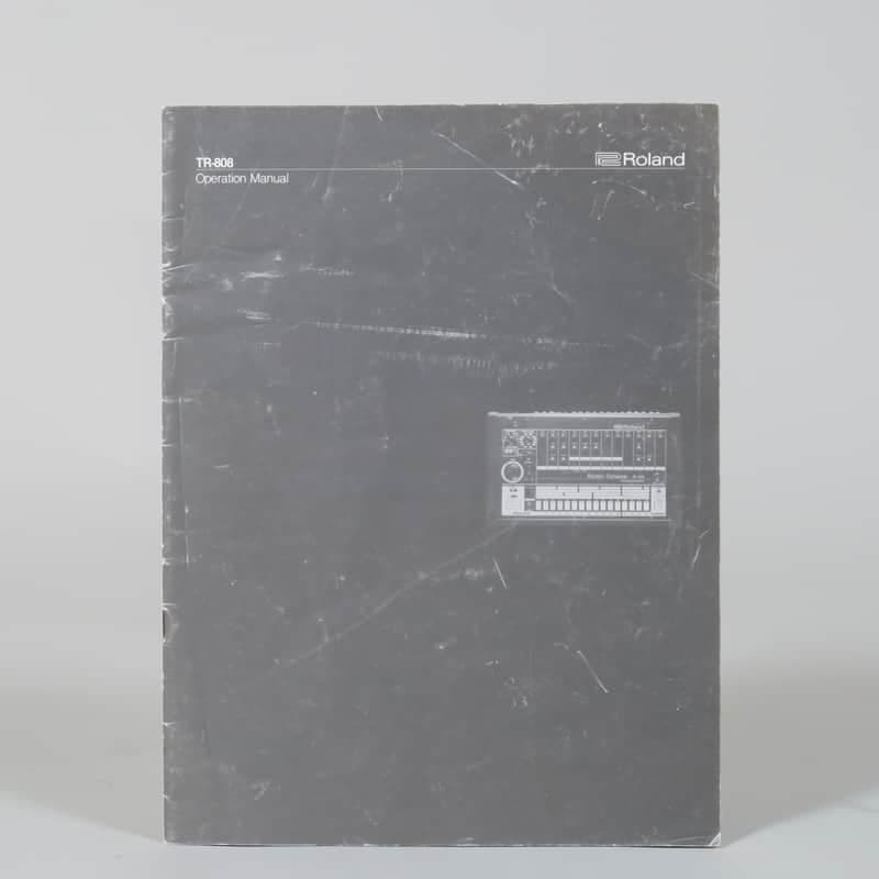 Roland TR-808 Operation Manual