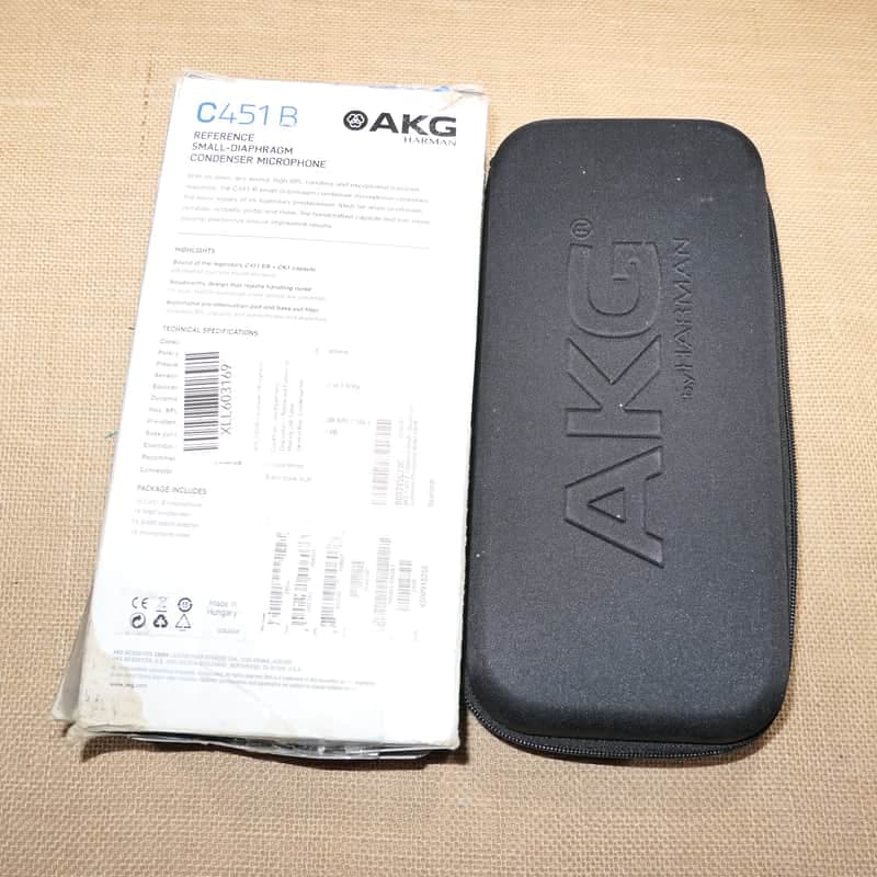 LIKE NEW Genuine AKG C451B Microphone Same Day Shipping #DC01