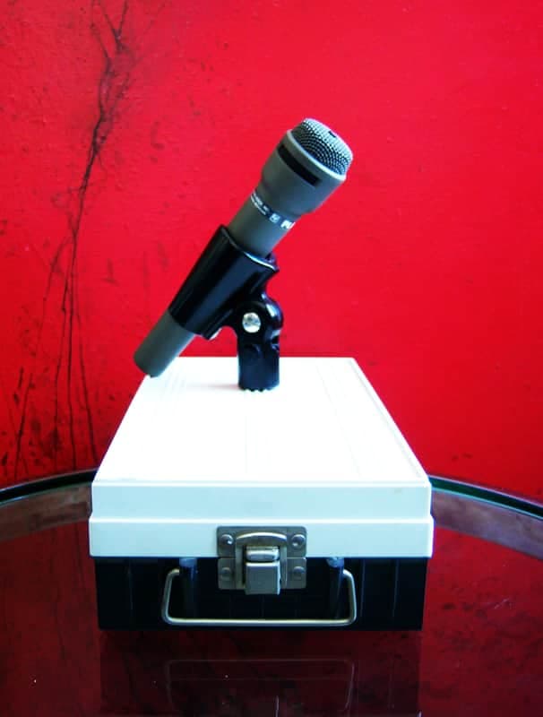 Vintage 1980's Electro-Voice PL6 / E.V 660 Supercardioid Dynamic Microphone Low Z w accessories 664 664A