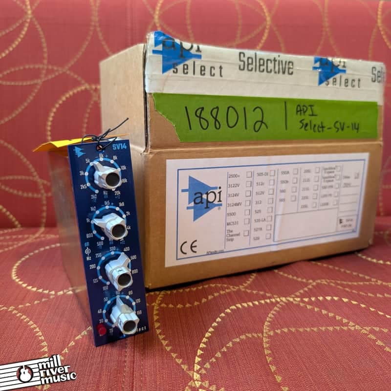 API Select SV14 500 Parametric 4 Band EQ with Box - Used