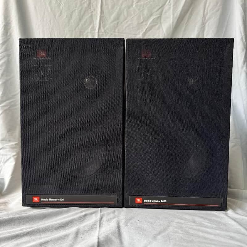 JBL 4406 Studio Monitor Pair Sequential Serial Numbers - TESTED