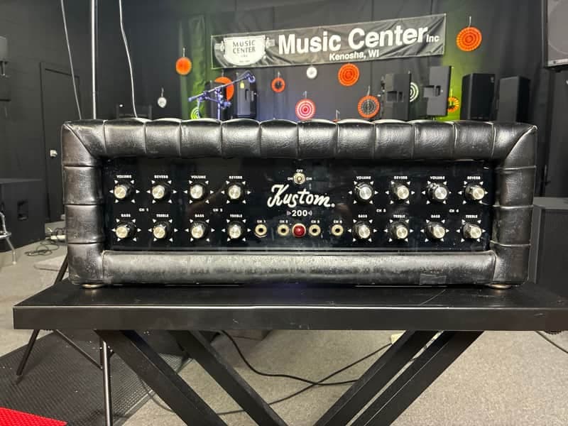 Kustom K200B-5 PA/Bass/Amp Head