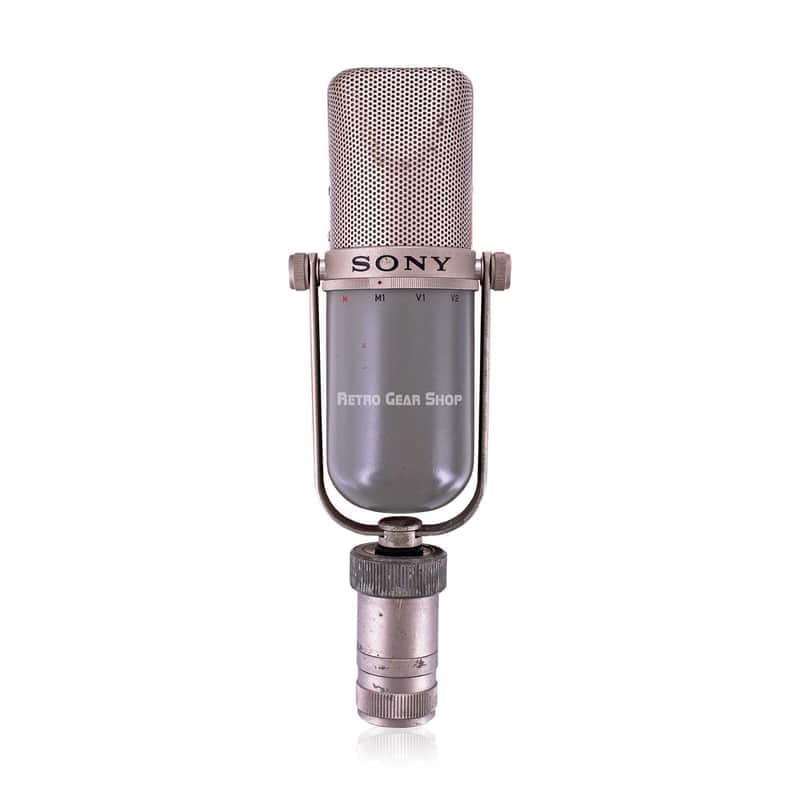 Sony C37P Mic FET Condenser Microphone Vintage Rare Serviced C-37P