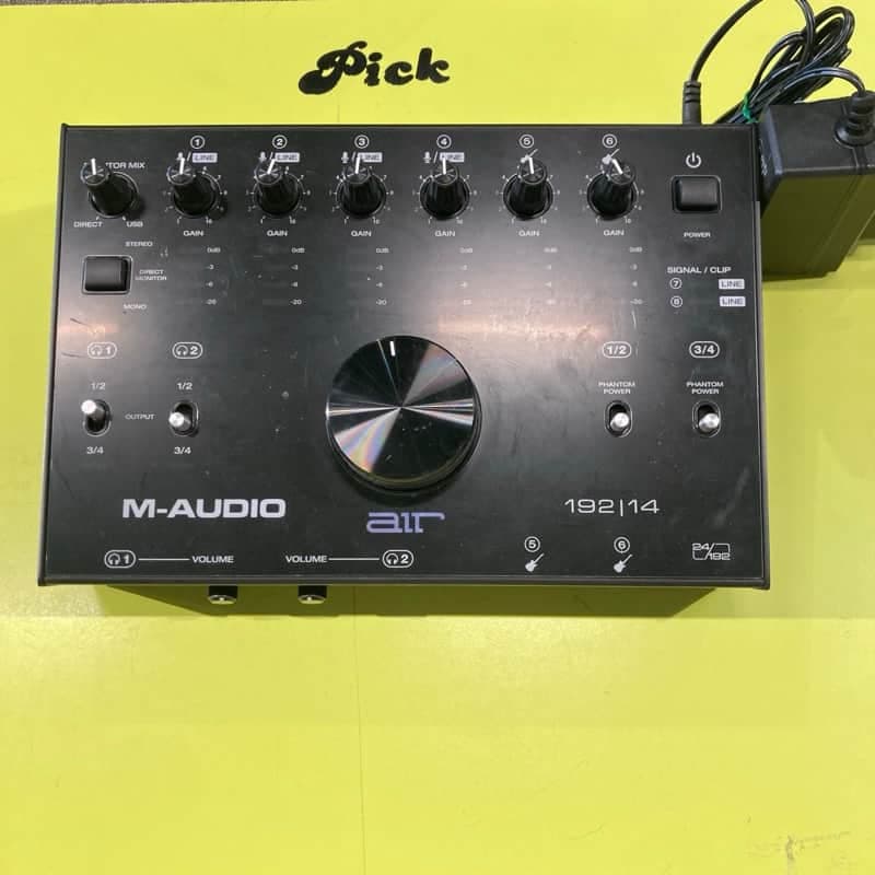 M-Audio AIR 192|14 USB Audio / MIDI Interface 2019 - 2020 - Black